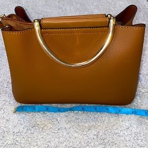 Cognac Mini Satchel